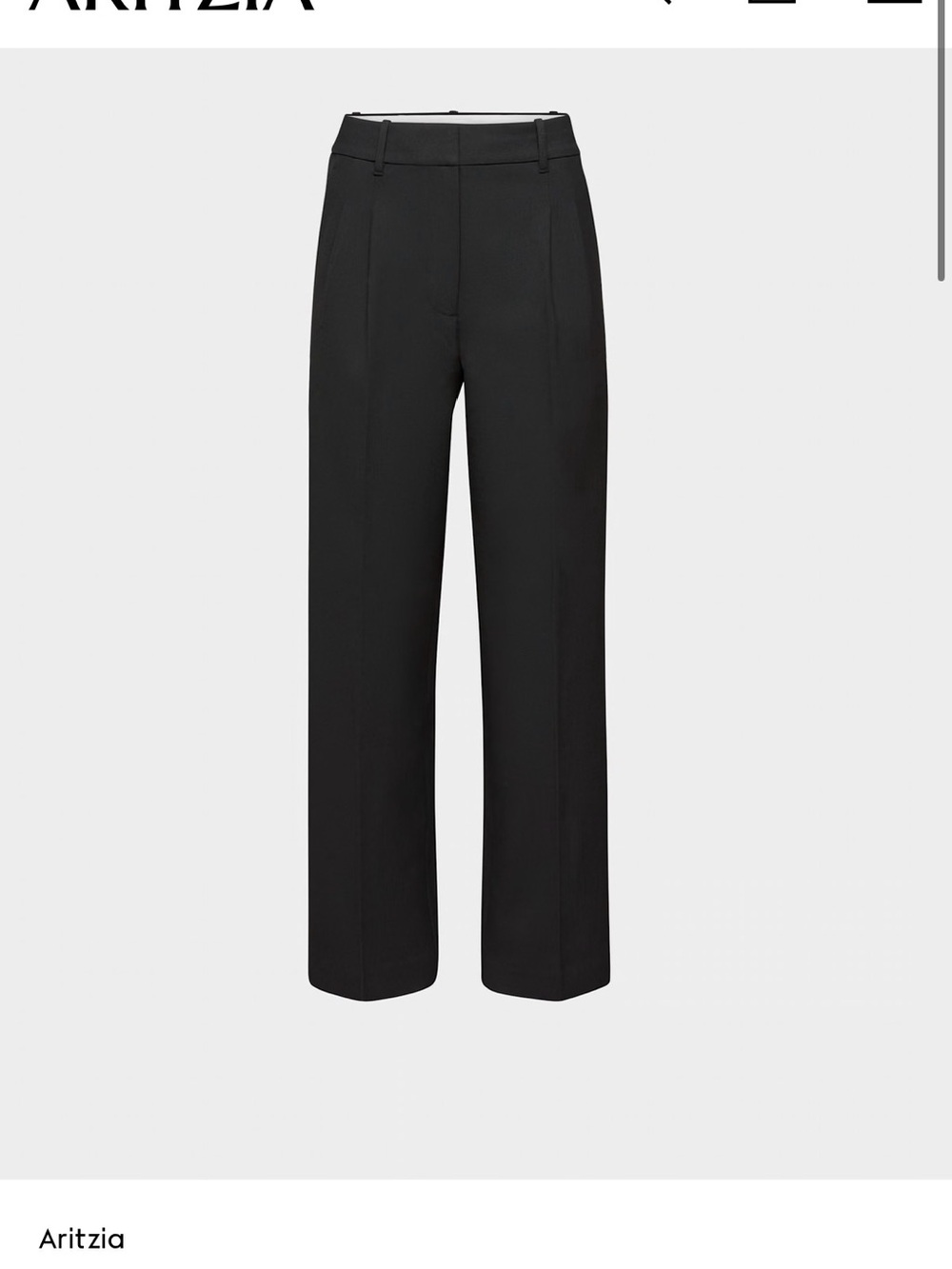 Aritzia NWT Aritzia
The Effortless Pant™ - Eversential™ SIZE 6 short